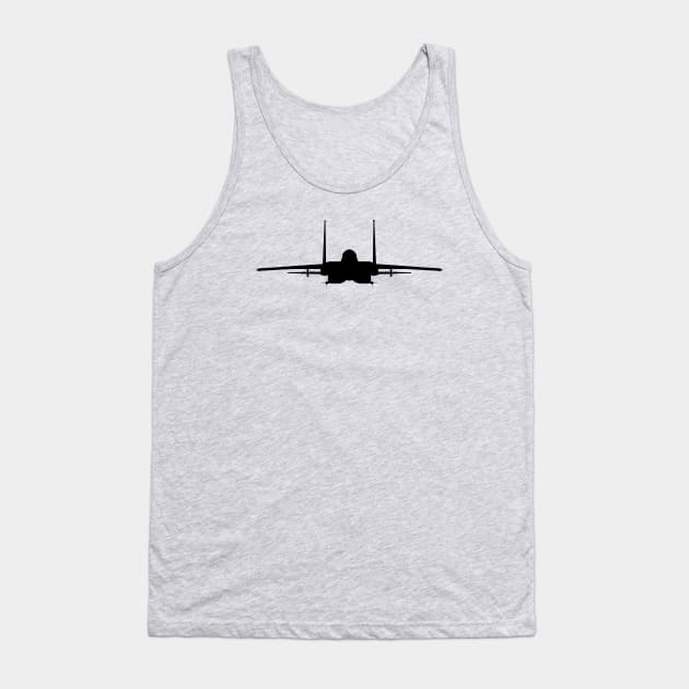 McDonnell Douglas F-15 Strike Eagle - Fighter Jet Tank Top by Vidision Avgeek